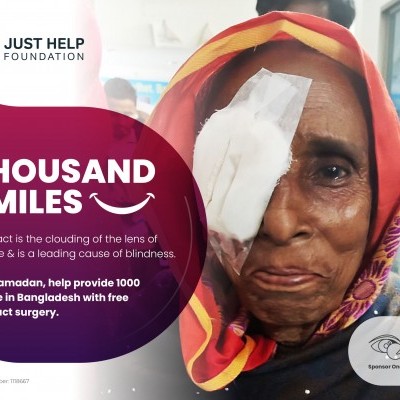 Ali Akbar Thousand Smiles | LaunchGood | LaunchGood
